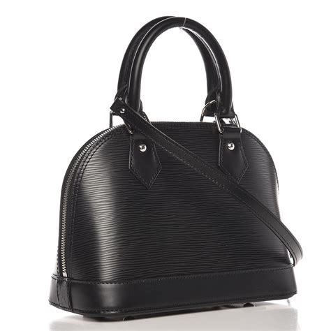 louis vuitton alma bb epi noir